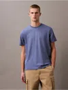 Calvin Klein Men's Supima Cotton Crewneck T-shirt In Moonlight Blue