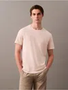 Calvin Klein Men's Supima Cotton Crewneck T-shirt In Silver Peony