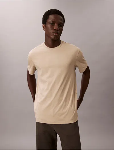 Calvin Klein Men's Supima Cotton Crewneck T-shirt In Yellow