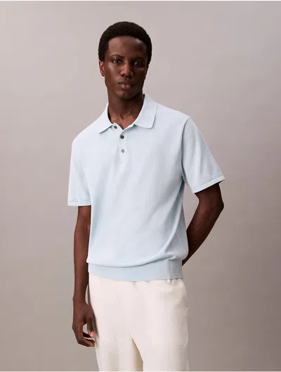 CALVIN KLEIN MEN'S SUPIMA COTTON POLO SHIRT