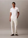 Calvin Klein Men's Supima Cotton Classic Polo Shirt In Brilliant White