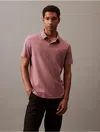 Calvin Klein Men's Supima Cotton Polo Shirt In Capri Rose