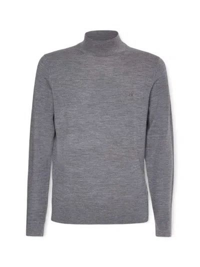 Calvin Klein Men's Sweater  K10k110424 P4a In Gray
