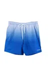 Calvin Klein Men's Swim Trunk In Blue In Blue