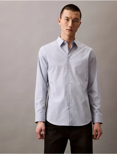 Calvin Klein Men's Tech Cotton Slim Button Down Shirt
