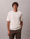 Calvin Klein Men's Tech Knit Crewneck Sweater T-shirt In Multi