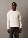 Calvin Klein Men's Tech Knit Crewneck Sweater T-shirt In Tofu