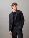 Calvin Klein Men's Tech Move Slim Blazer In Dark Sapphire