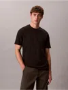 Calvin Klein Men's Tech Pique T-shirt In Black