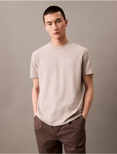 Calvin Klein Men's Tech Pique T-shirt In Flint