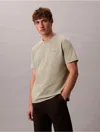 Calvin Klein Men's Tech Pique T-shirt In Green