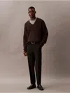 Calvin Klein Men's Tech Pull-on Pants In Brown