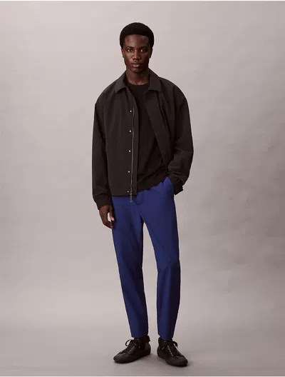 Calvin Klein Men's Tech Slim Pull-on Pants In Blue