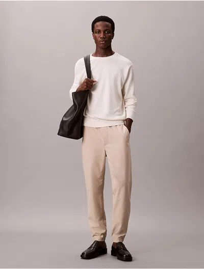 Calvin Klein Men's Tech Slim Pull-on Pants In Neutral