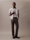 Calvin Klein Men's Tech Slim Stretch Woven Chino In Gray