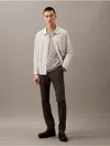 Calvin Klein Men's Tech Slim Stretch Woven Chino In Asphalt