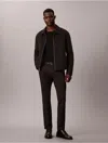 Calvin Klein Men's Tech Slim Stretch Woven Chino In Brown