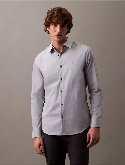 Calvin Klein Men's Tech Slim Stretch Woven Chino In Dark Sapphire