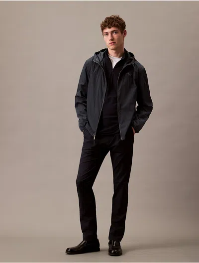 Calvin Klein Men's Tech Slim Stretch Woven Chino In Dark Sapphire