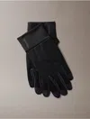 Calvin Klein Men's Tech Stretch Gloves In Black