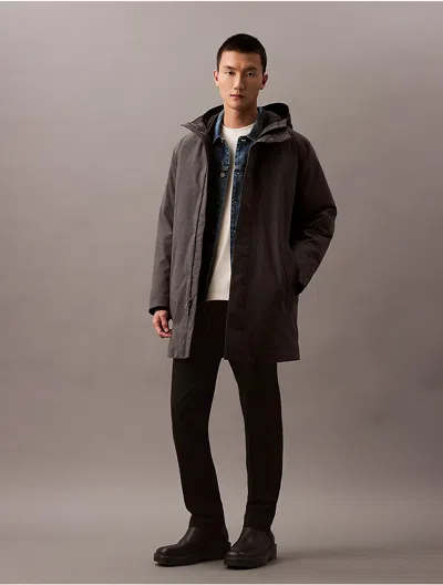 Calvin Klein Men's Tech Wool Blend Puffer Jacket