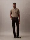 Calvin Klein Men's Tech Zip Polo Shirt In Bungee Cord