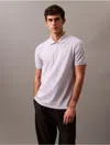 Calvin Klein Men's Tech Zip Polo Shirt In Evening Haze