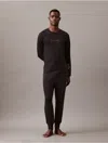 Calvin Klein Men's Terry Lounge Joggers In Black