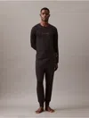 Calvin Klein Men's Terry Lounge Joggers In Black