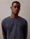 Calvin Klein Men's Terry Lounge Sweatshirt In Ink