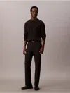 Calvin Klein Men's Textured Relaxed Sweater In Brown
