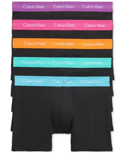 Calvin Klein Men's The Pride Edit 5-pk. Boxer Briefs In Black Assorted