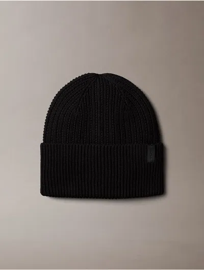 CALVIN KLEIN MEN'S THERMAL STITCH BEANIE