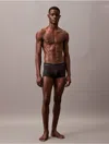 Calvin Klein Men's Tonal Logo Low Rise Trunk In Black