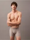Calvin Klein Men's Tonal Logo Micro Boxer Brief In Gray