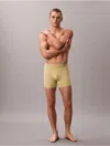 Calvin Klein Men's Tonal Logo Micro Boxer Brief In Gold