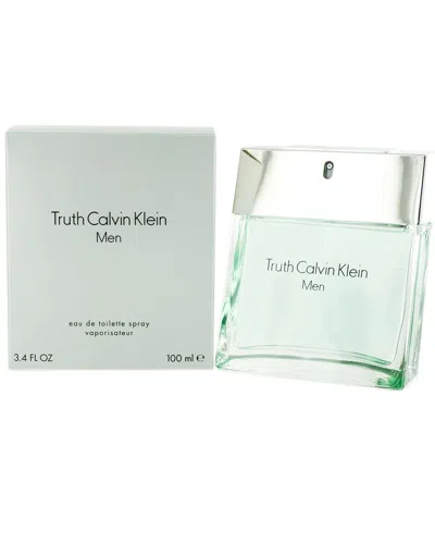 Calvin Klein Men's Truth 3.4oz Edt Spray