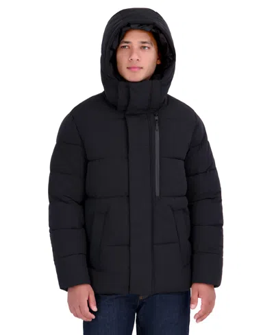Calvin Klein Men's Tyler Modern Short Puffer Jacket In Black