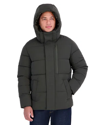 Calvin Klein Men's Tyler Modern Short Puffer Jacket In Green