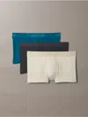 Calvin Klein Men's Ultra Soft Modal 3-pack Trunk In Multi