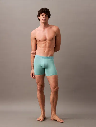 Calvin Klein Men's Ultra Soft Modal Boxer Brief In Blue