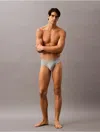 Calvin Klein Men's Ultra Soft Modal Hip Brief In Grey Heather
