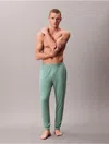 Calvin Klein Men's Ultra Soft Modal Sleep Joggers In Green