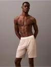 Calvin Klein Men's Ultra Soft Modal Sleep Shorts In Oatmeal Heather