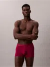 Calvin Klein 3-pack Stretch Modal Trunks In Multi