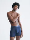 Calvin Klein Men's Ultra-soft Modern Boxer Brief In Blue Shadow