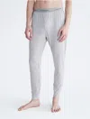 Calvin Klein Men's Ultra-soft Modern Lounge Sleep Joggers In Pearl Grey Heather