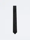 Calvin Klein Men's Unison Solid Tie In Black
