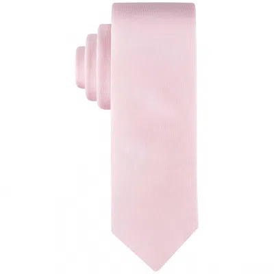 Calvin Klein Men's Unison Solid Tie In Pink