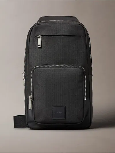 Calvin Klein Men's Utility Sling Bag In Black